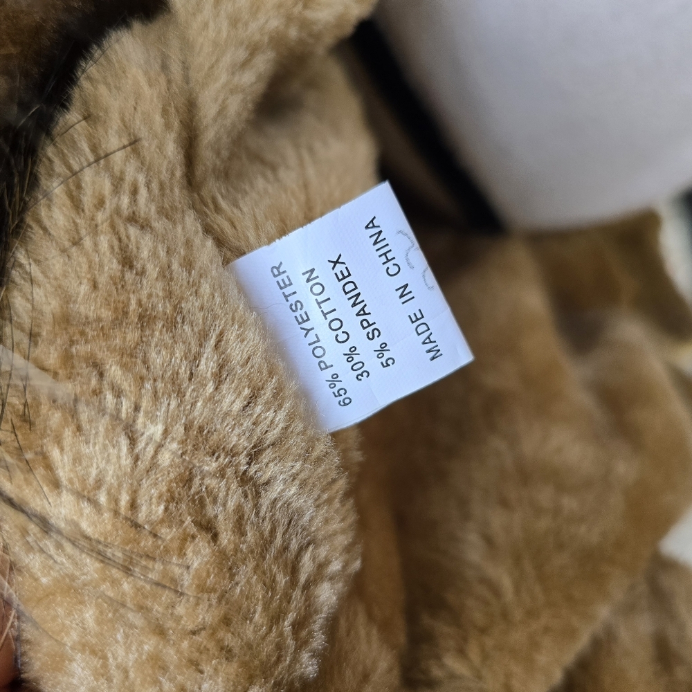 Olive Green Faux Fur Trim Parka Coat - Picture 13 of 15